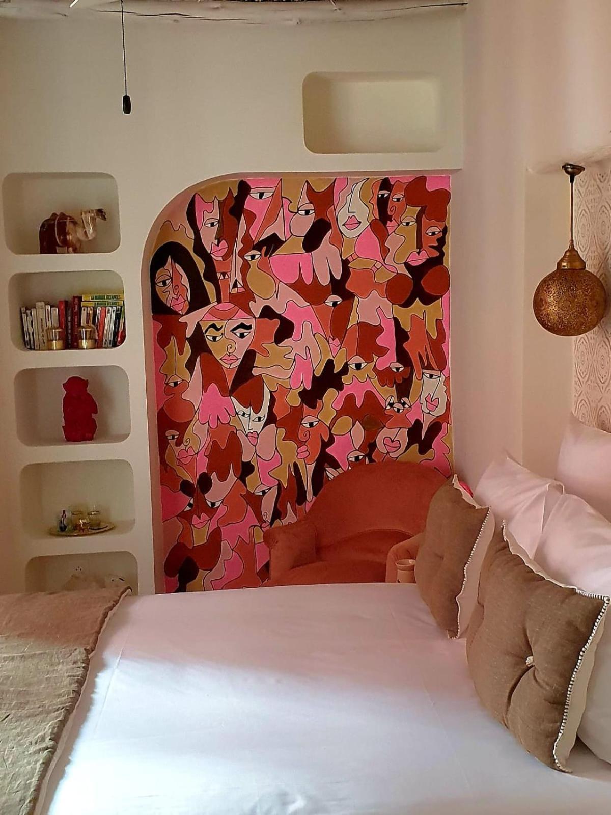 Le Singe Rose Bed & Breakfast Marakeş Dış mekan fotoğraf