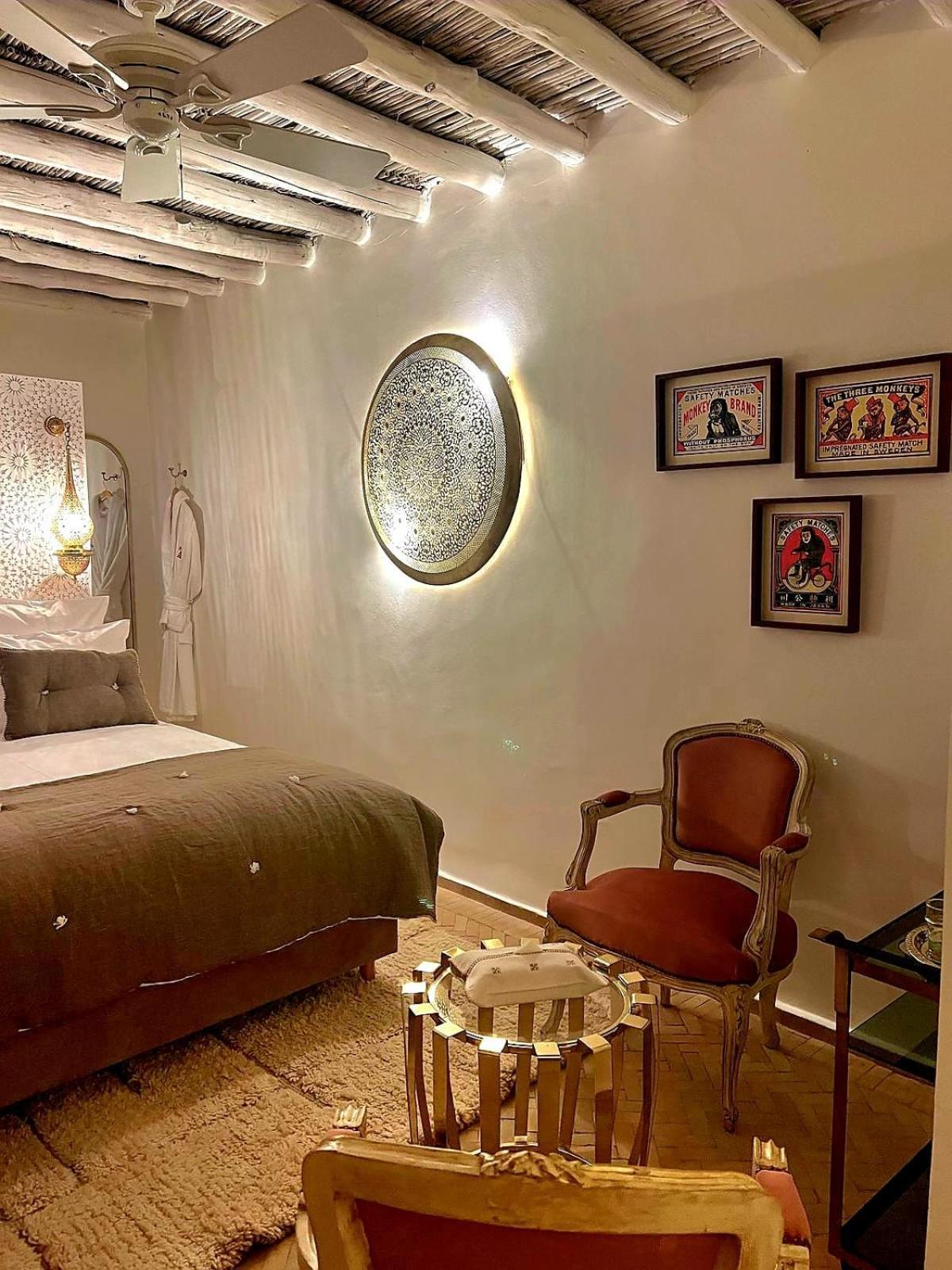 Le Singe Rose Bed & Breakfast Marakeş Dış mekan fotoğraf