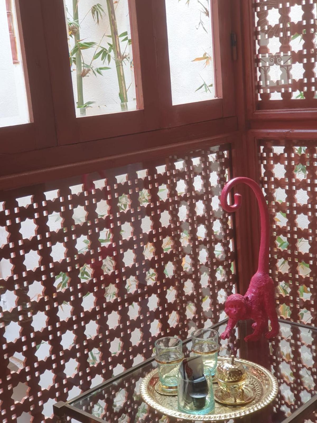Le Singe Rose Bed & Breakfast Marakeş Dış mekan fotoğraf