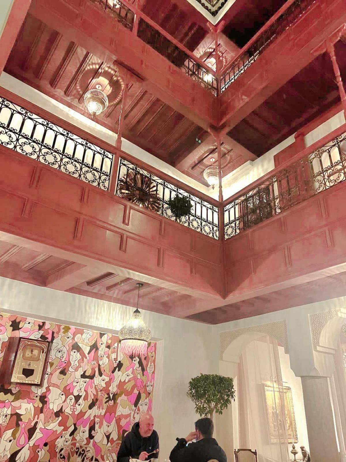 Le Singe Rose Bed & Breakfast Marakeş Dış mekan fotoğraf
