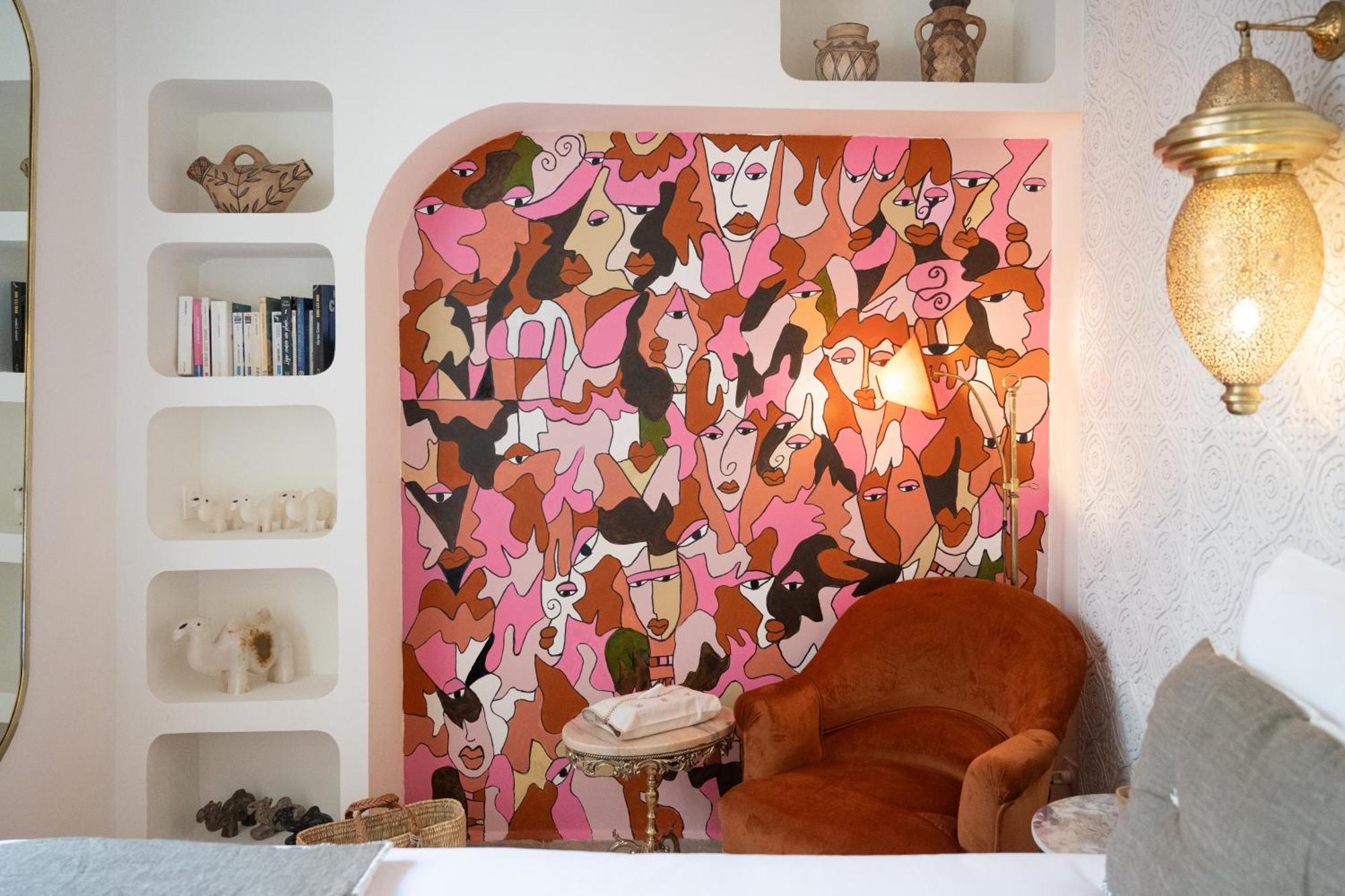 Le Singe Rose Bed & Breakfast Marakeş Dış mekan fotoğraf